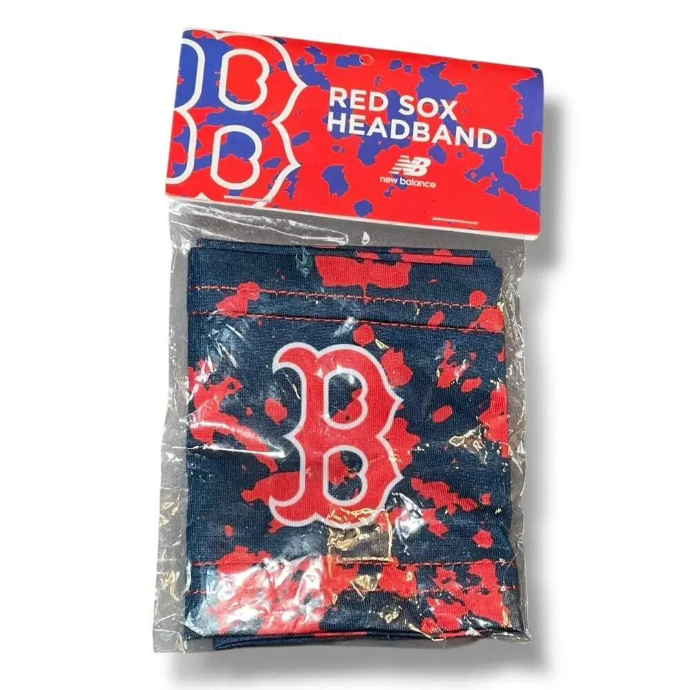 Boston Red Sox New Balance Headband Fenway SGA 5/16/22 Stadium Giveaway Navy Red